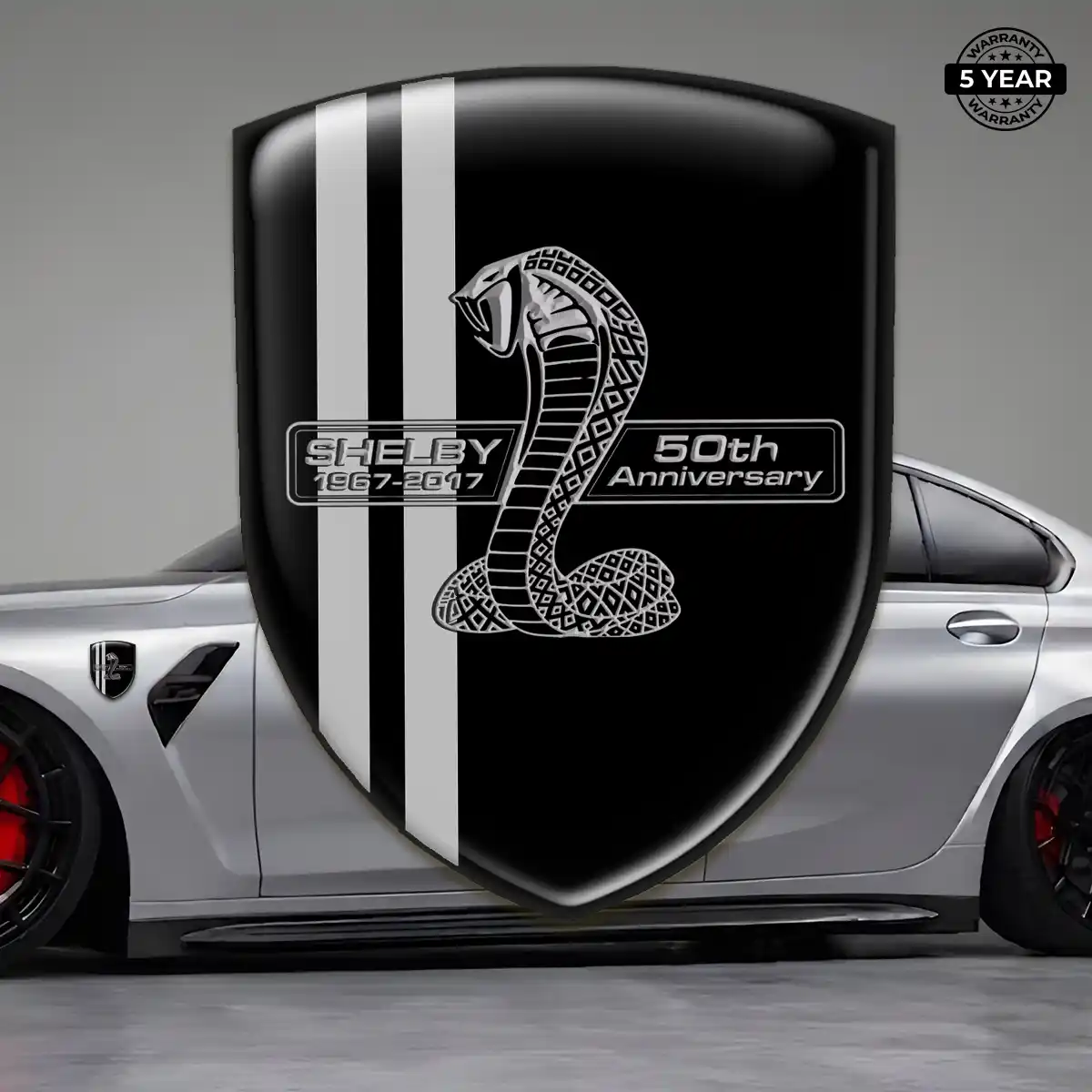 Ford Shelby Logo Badge Sleek Style