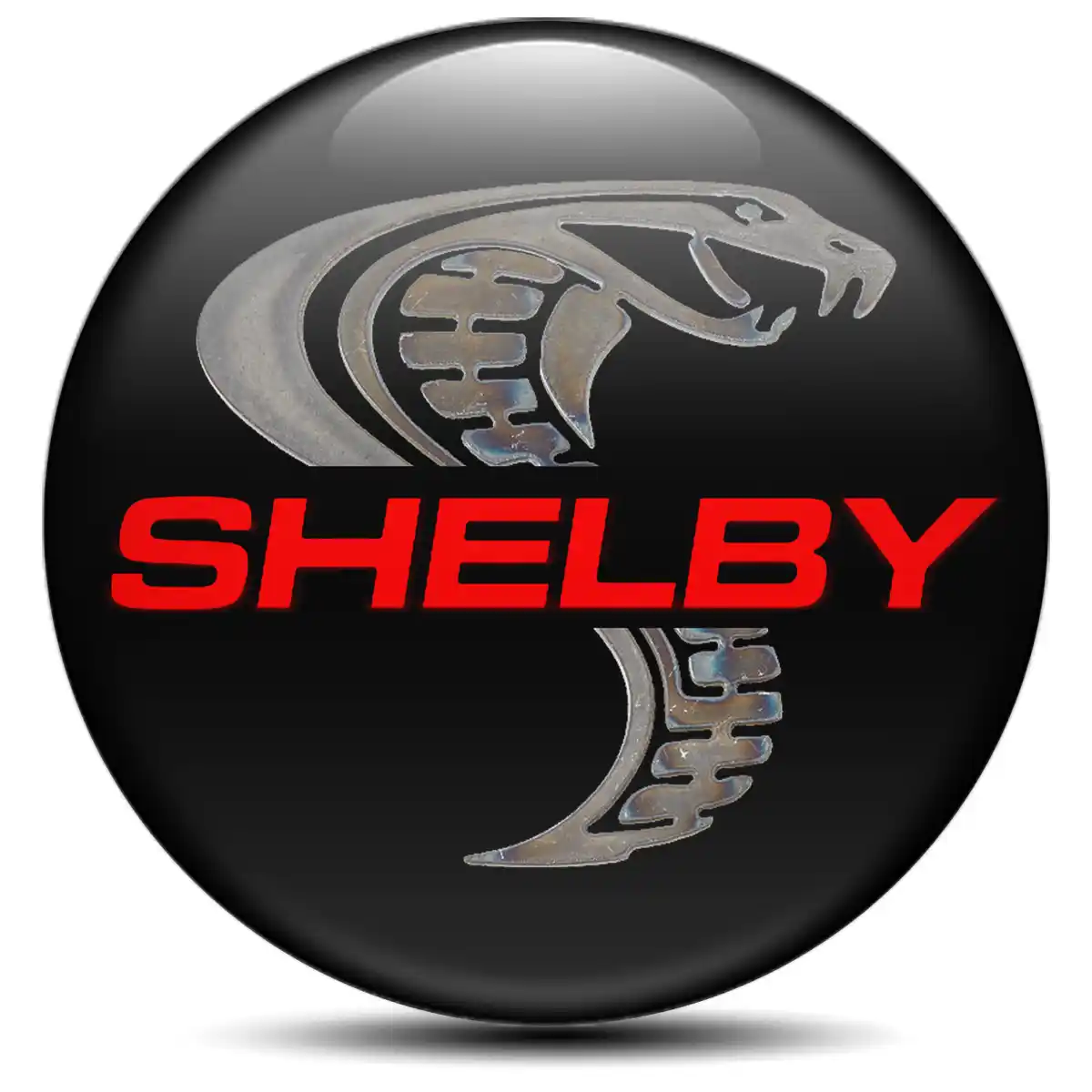 Ford Shelby Logo Silicone Badge High Quality