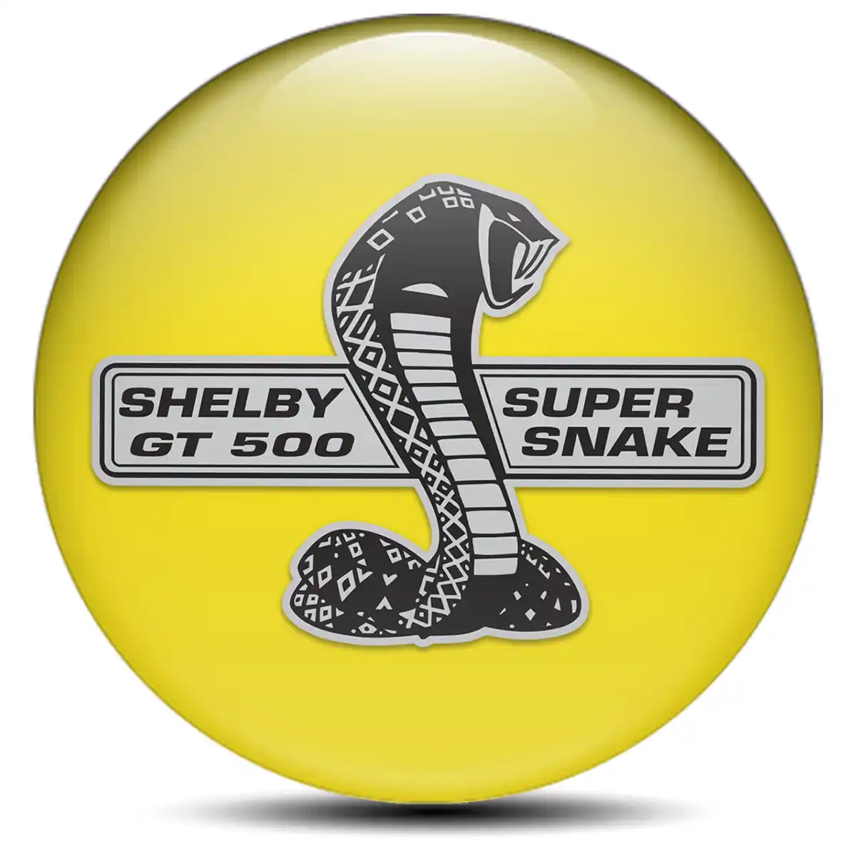 Ford Shelby Logo Silicone Badge Stylish Design