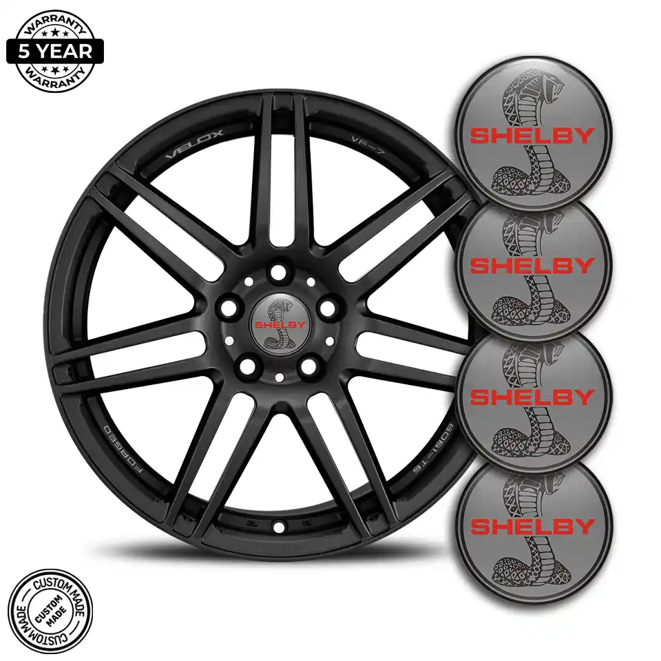 Ford Shelby Logo Silicone Emblem Stylish Design