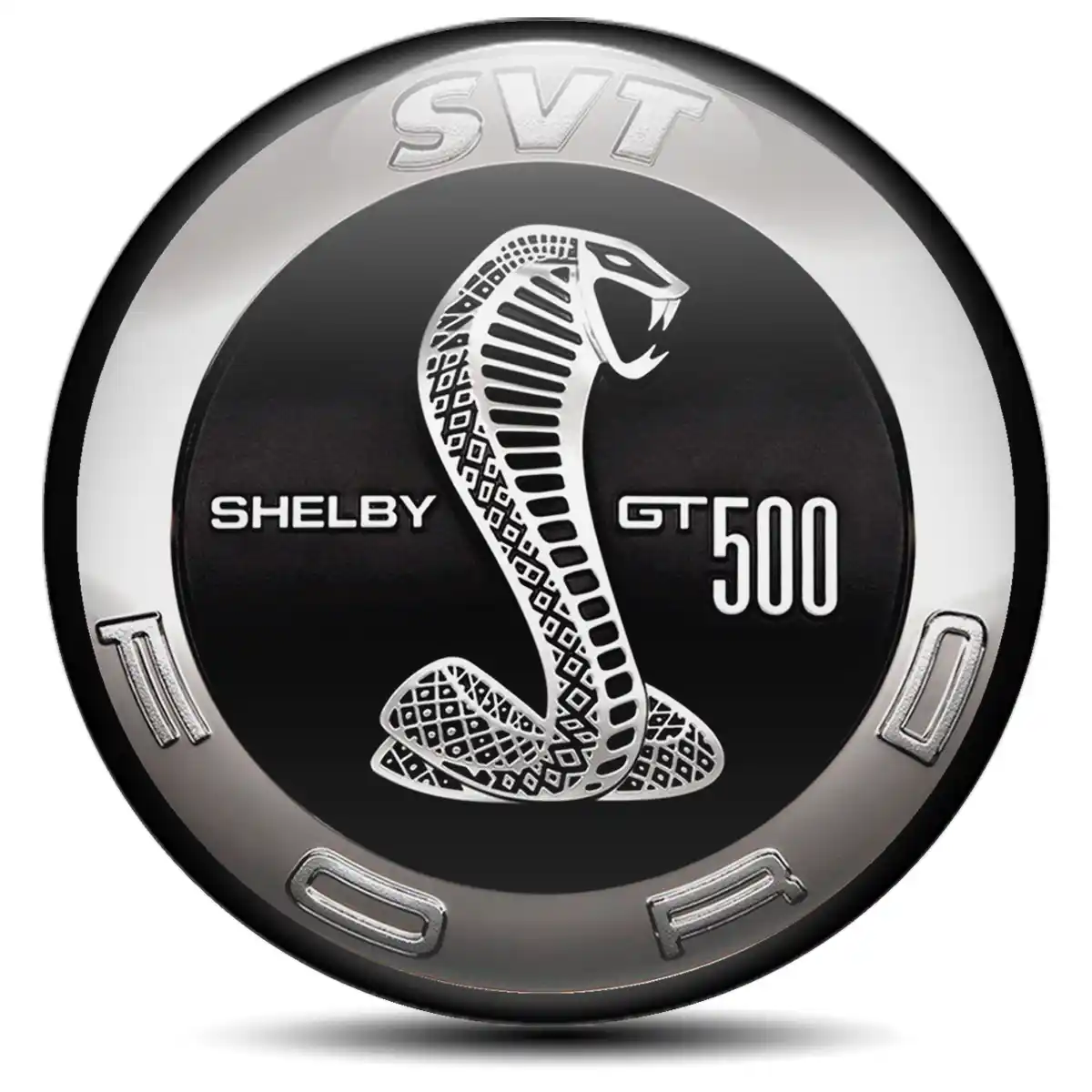 Ford Shelby Logo Silicone Sticker High Quality