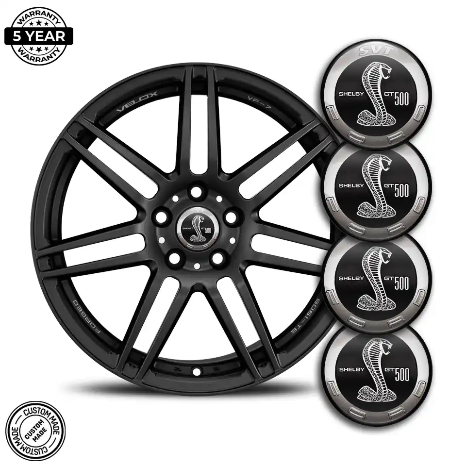 Ford Shelby Logo Silicone Sticker High Quality