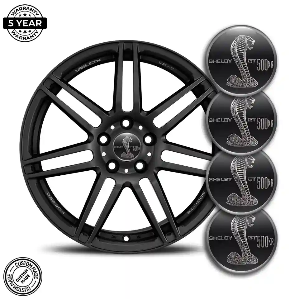 Ford Shelby Logo Silicone Sticker Lux Pro Edition