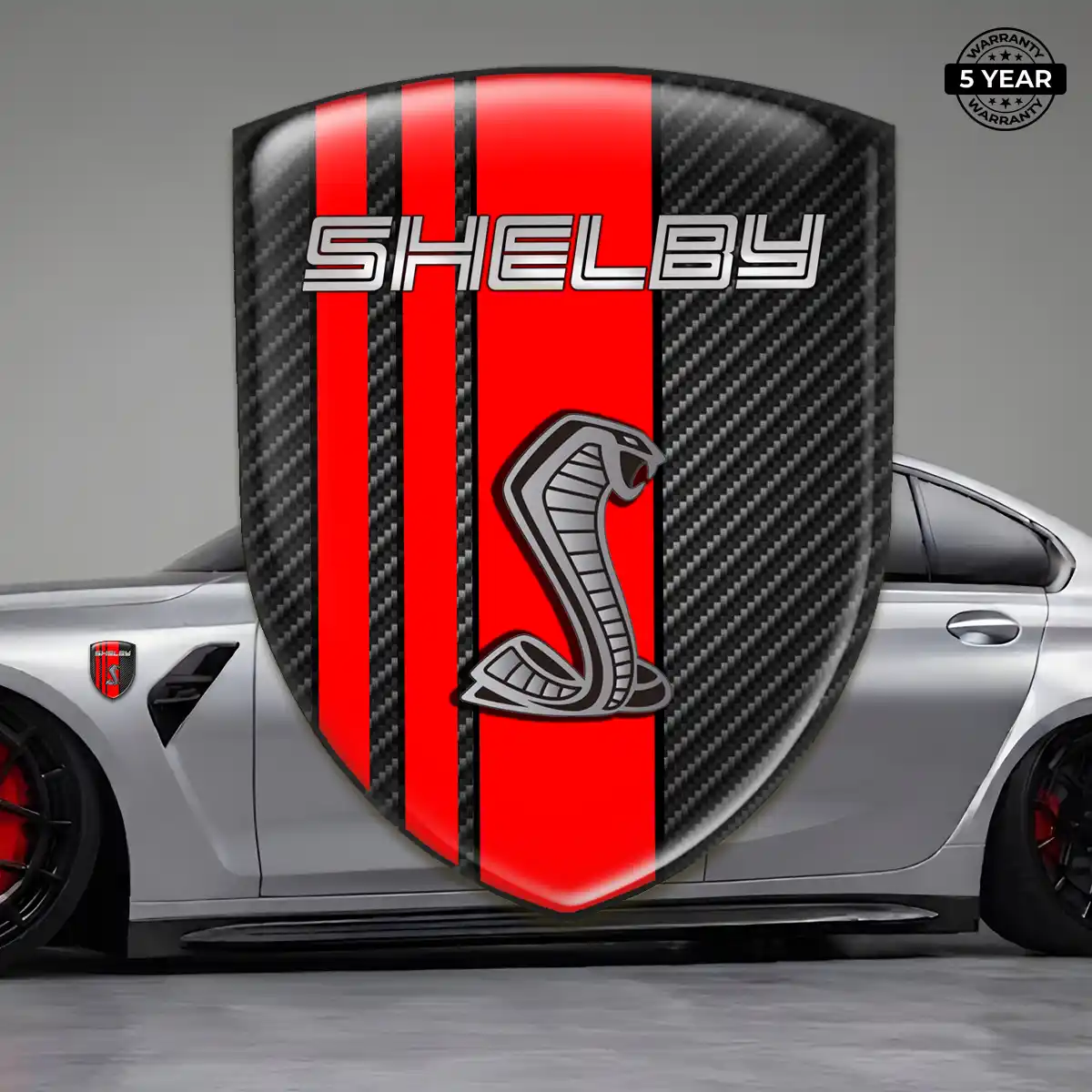 Ford Shelby Logo Sticker Elite Finish