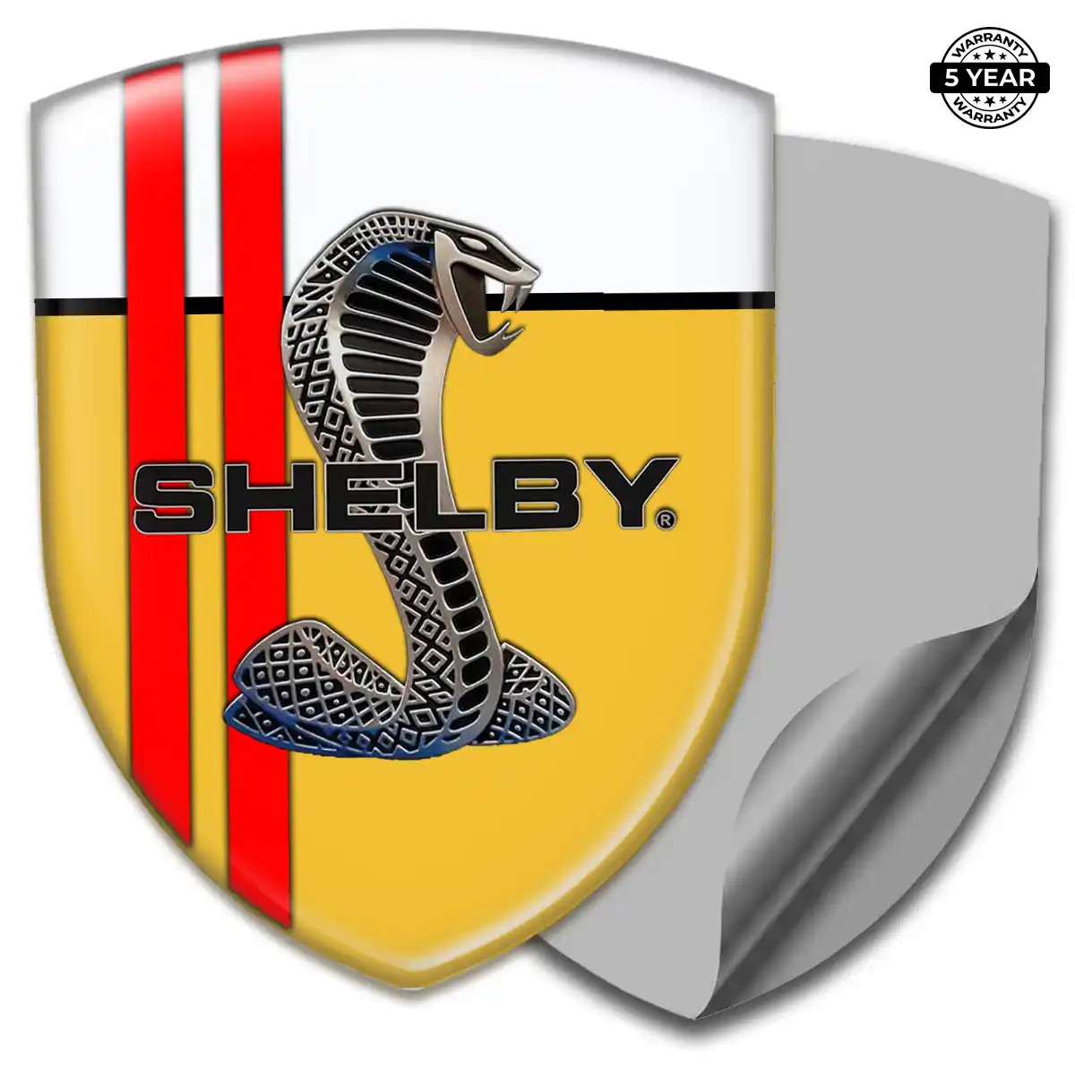 Ford Shelby Resin Domed Sticker Refined Design