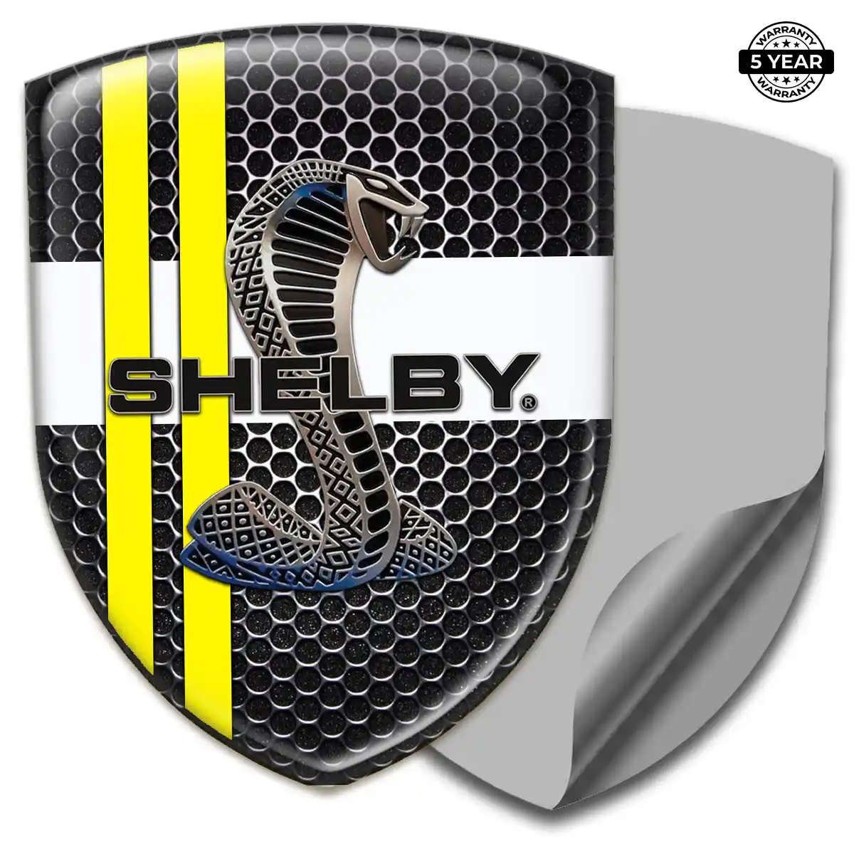 Ford Shelby Resin Domed Sticker Sleek Style