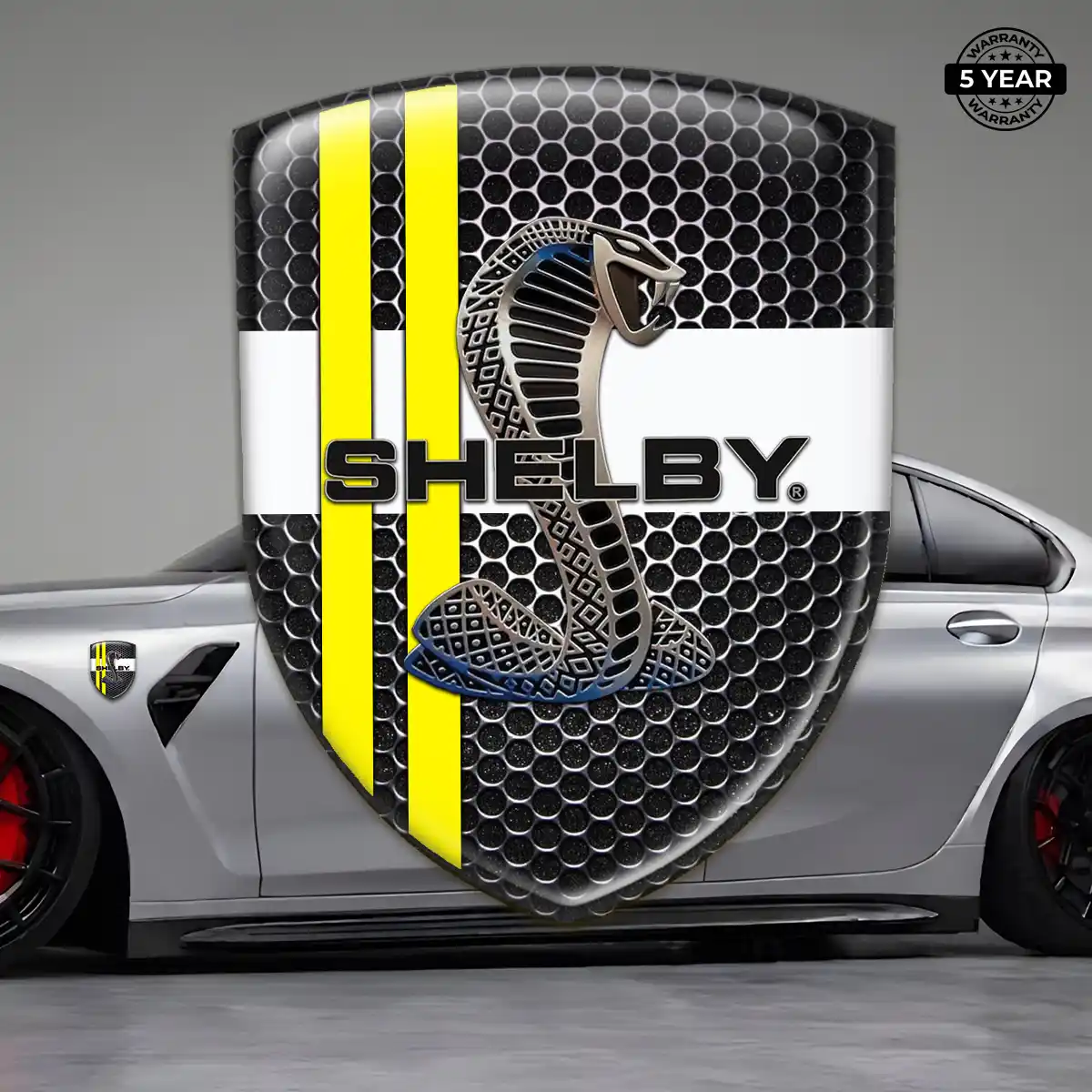Ford Shelby Resin Domed Sticker Sleek Style