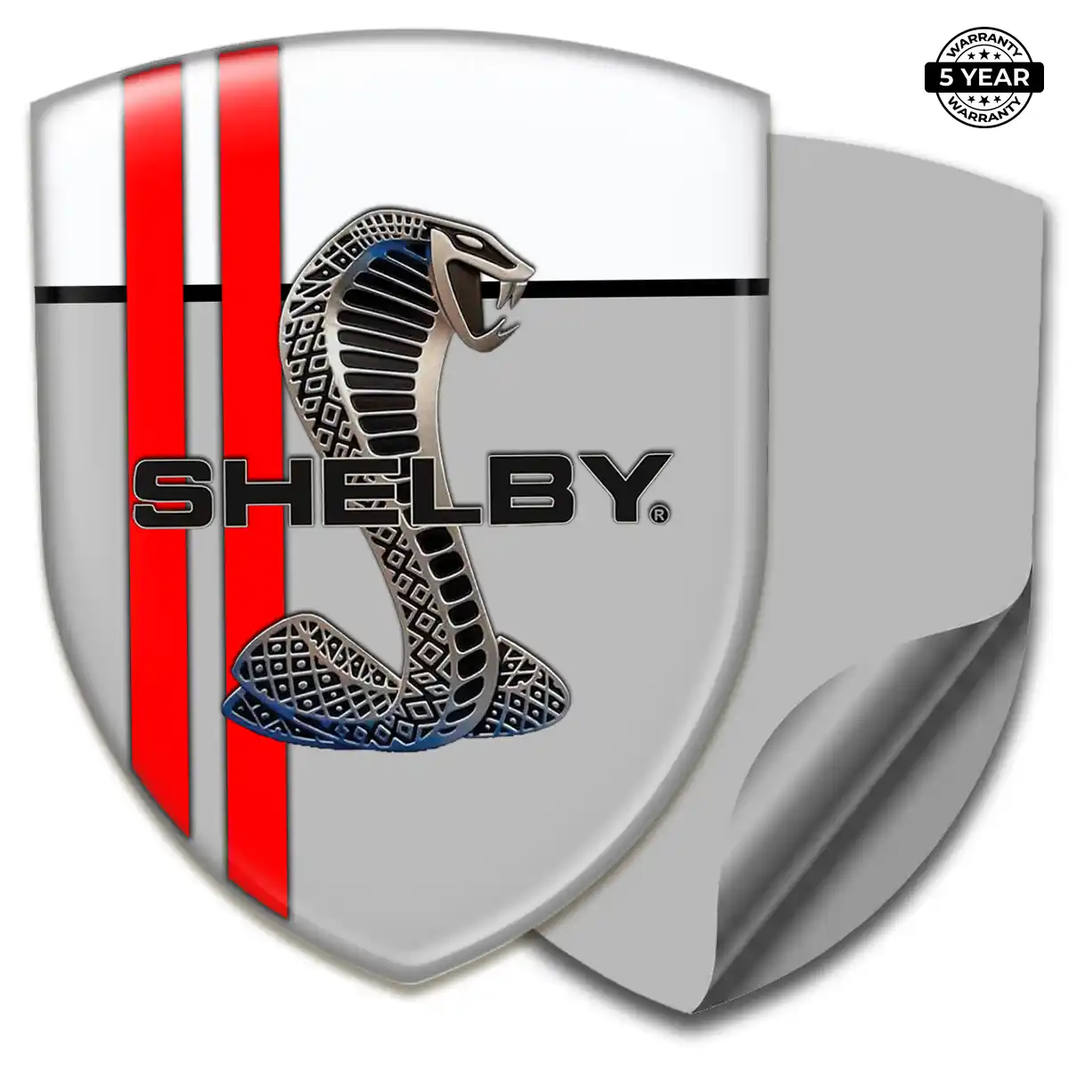 Ford Shelby Resin Emblem Sticker Sleek Style