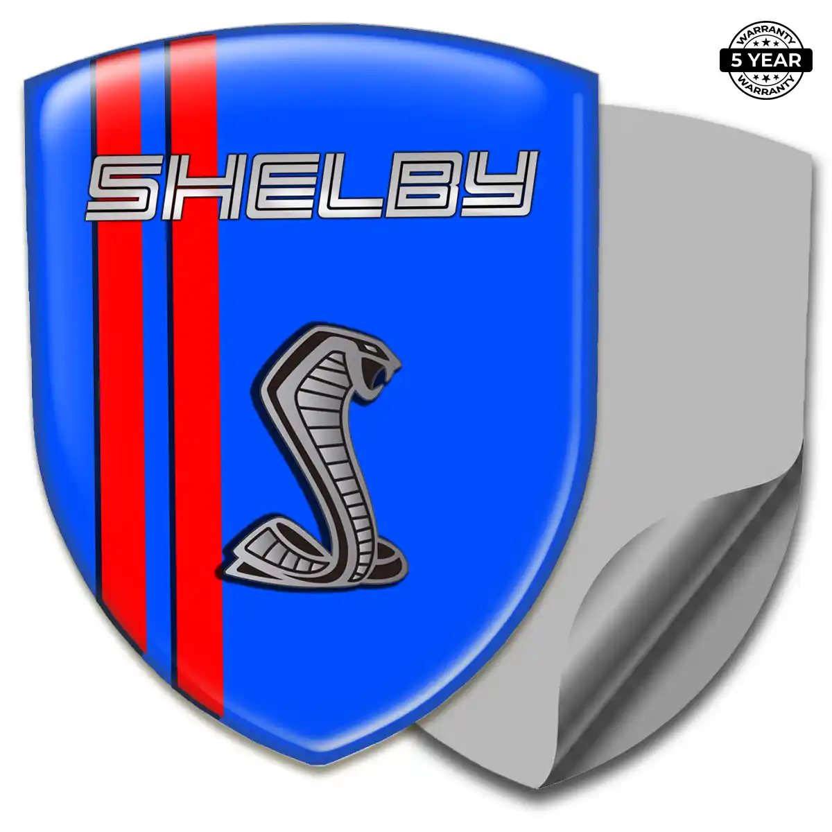 Ford Shelby Self Adhesive Emblem Sticker Refined Design