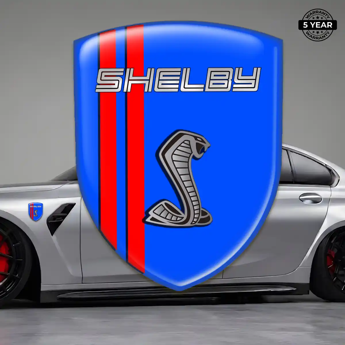 Ford Shelby Self Adhesive Emblem Sticker Refined Design