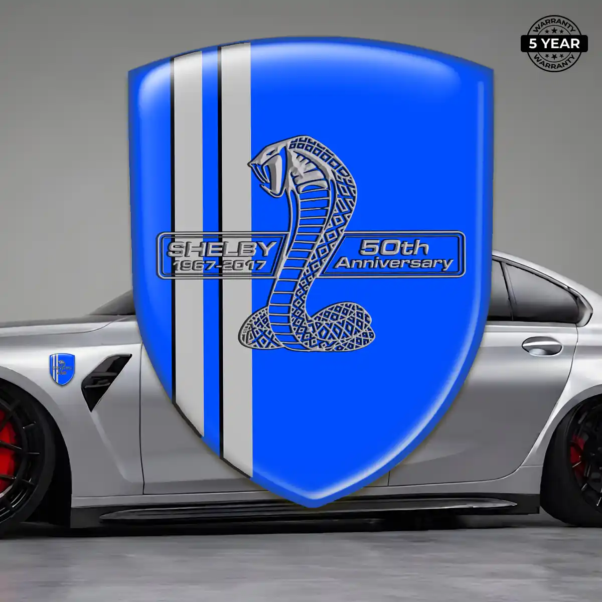 Ford Shelby Silicone Badge Sleek Style