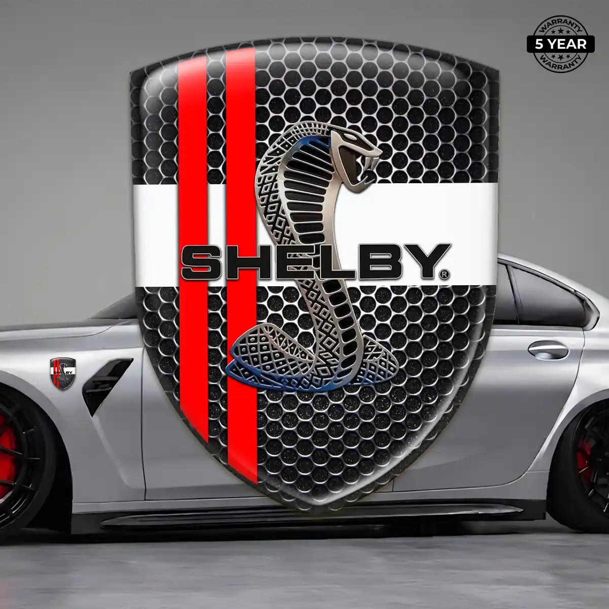 Ford Shelby Silicone Emblem Refined Design