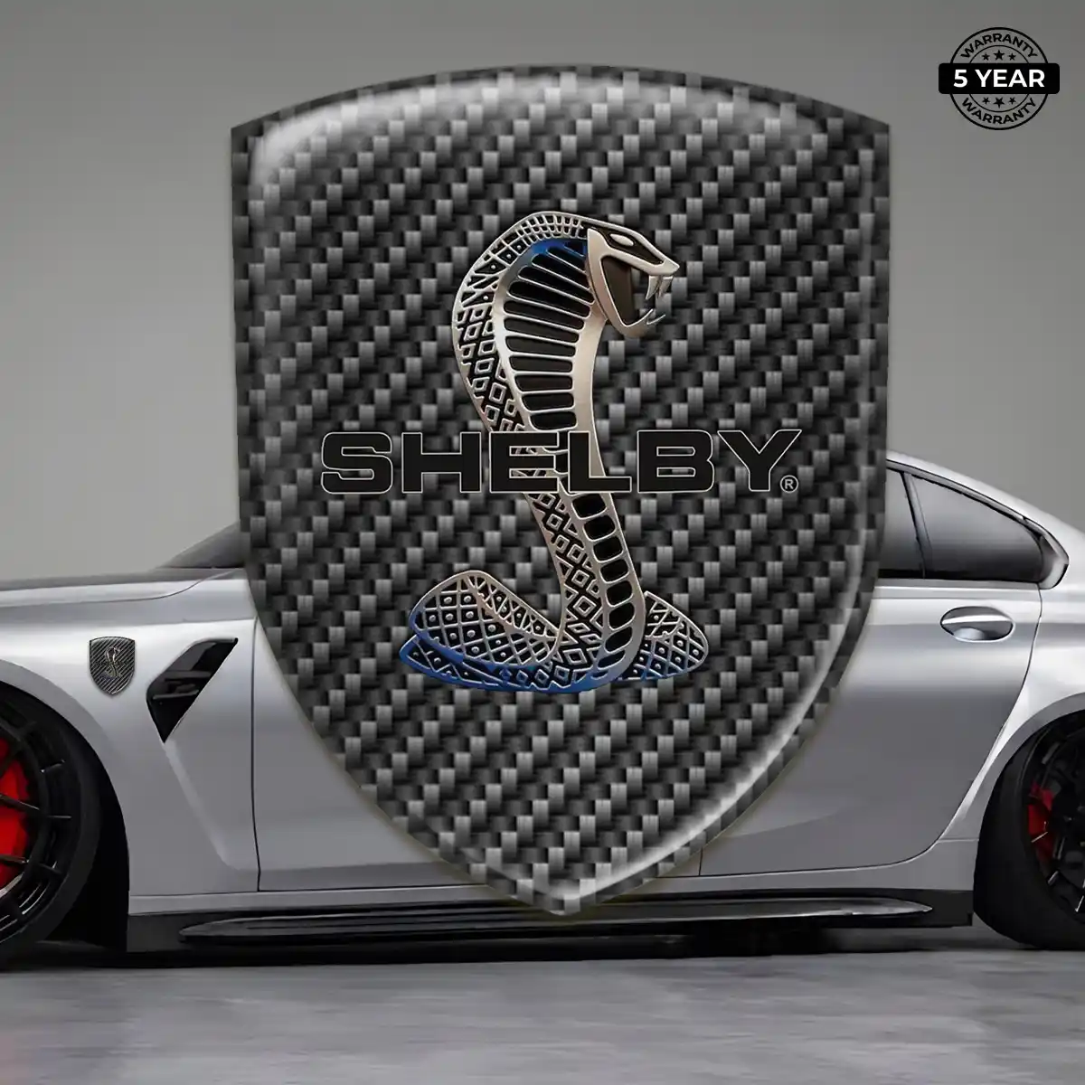 Ford Shelby Silicone Sticker Elite Finish