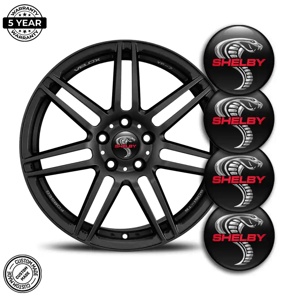 Ford Shelby Silicone Sticker Self-Adhesive High Quality