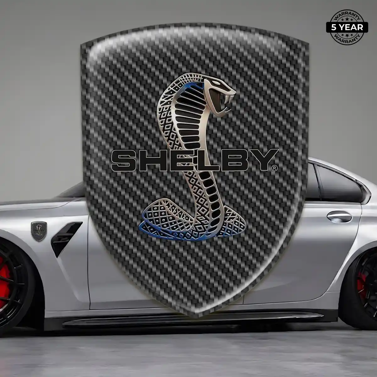 Ford Shelby Vehicle Logo Sticker Refined Design