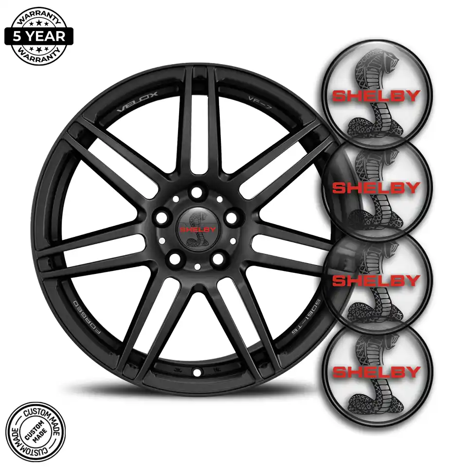 Ford Shelby Wheel Emblem Self-Adhesive High Quality