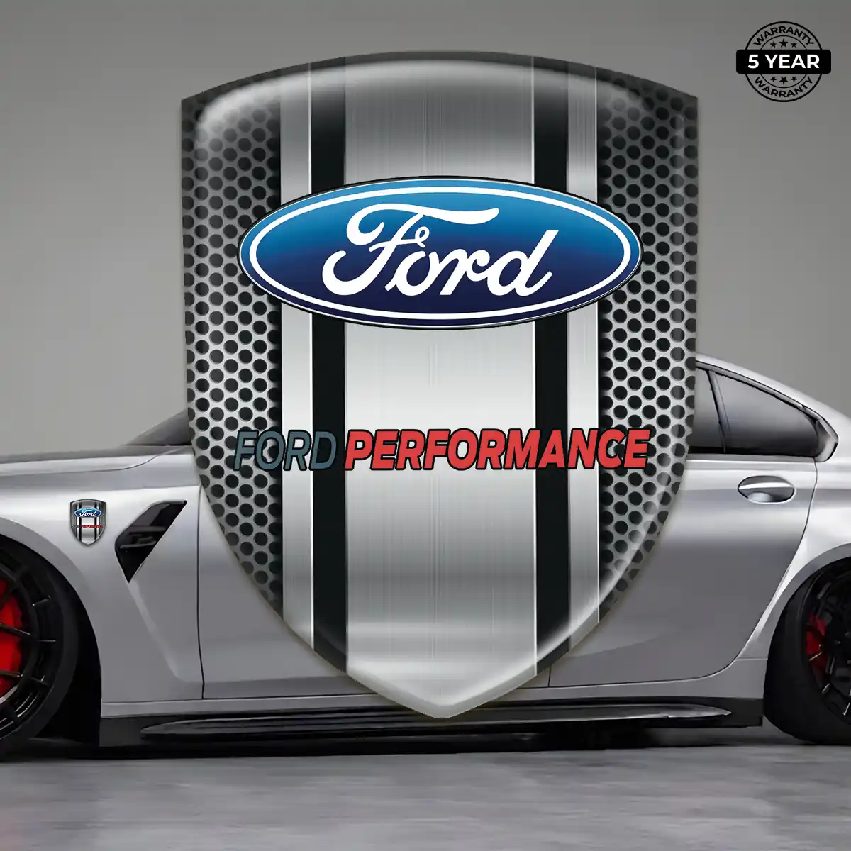 Ford Silicone Badge Sleek Style