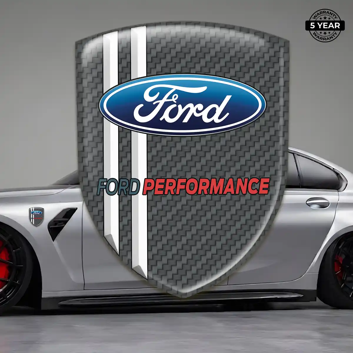 Ford Silicone Emblem Refined Design