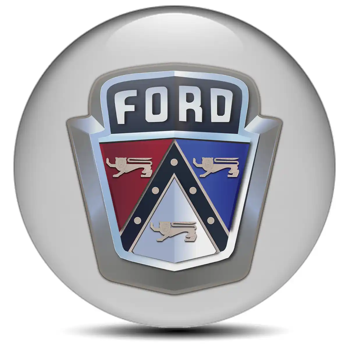 Ford Silicone Emblem Self-Adhesive Stylish Design