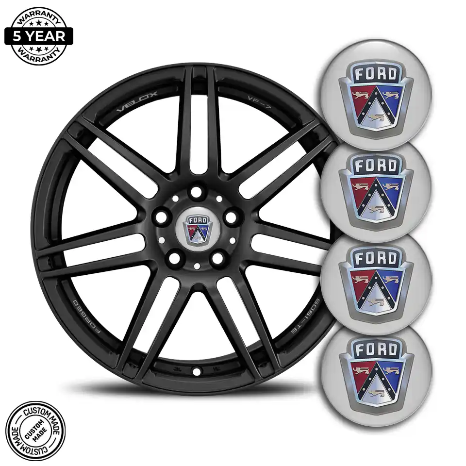Ford Silicone Emblem Self-Adhesive Stylish Design