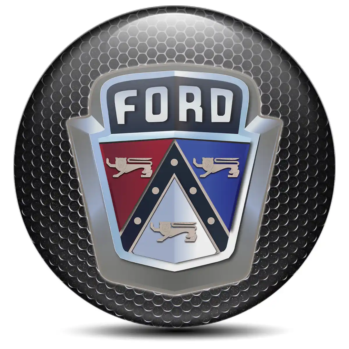 Ford Silicone Sticker Self-Adhesive Stylish Design