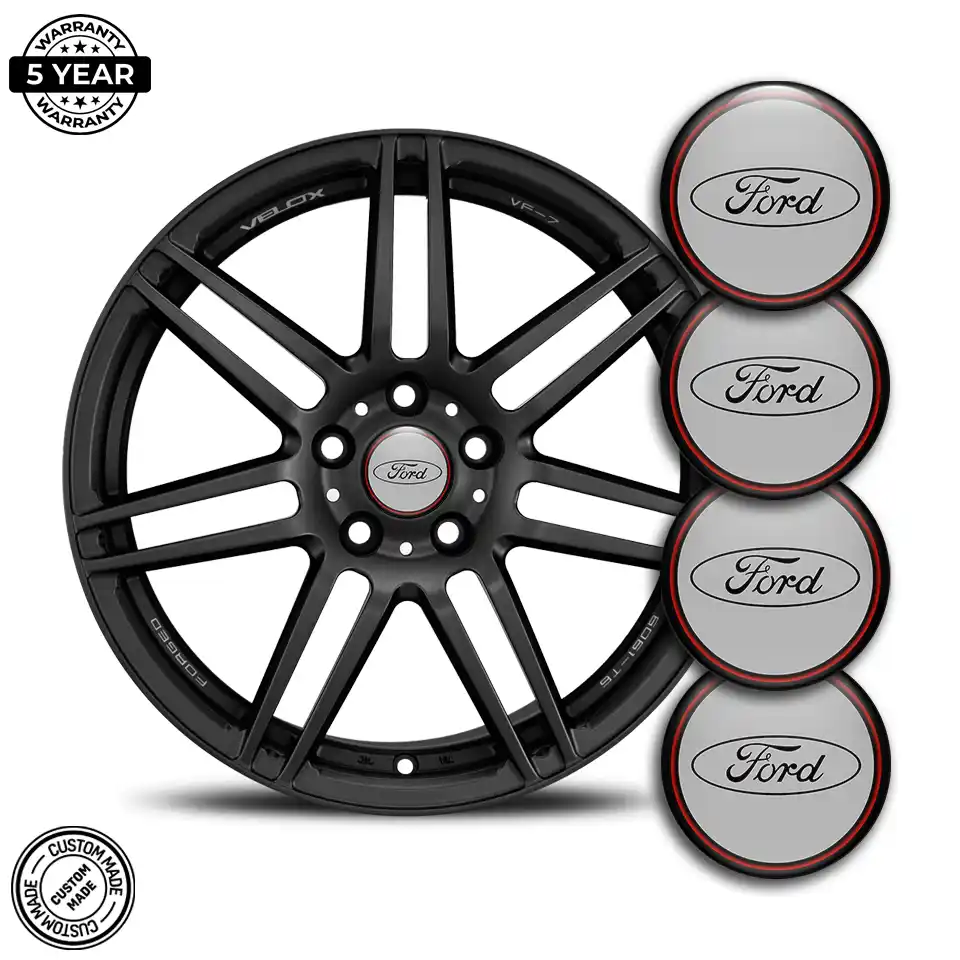 Ford Silicone Sticker Stylish Design