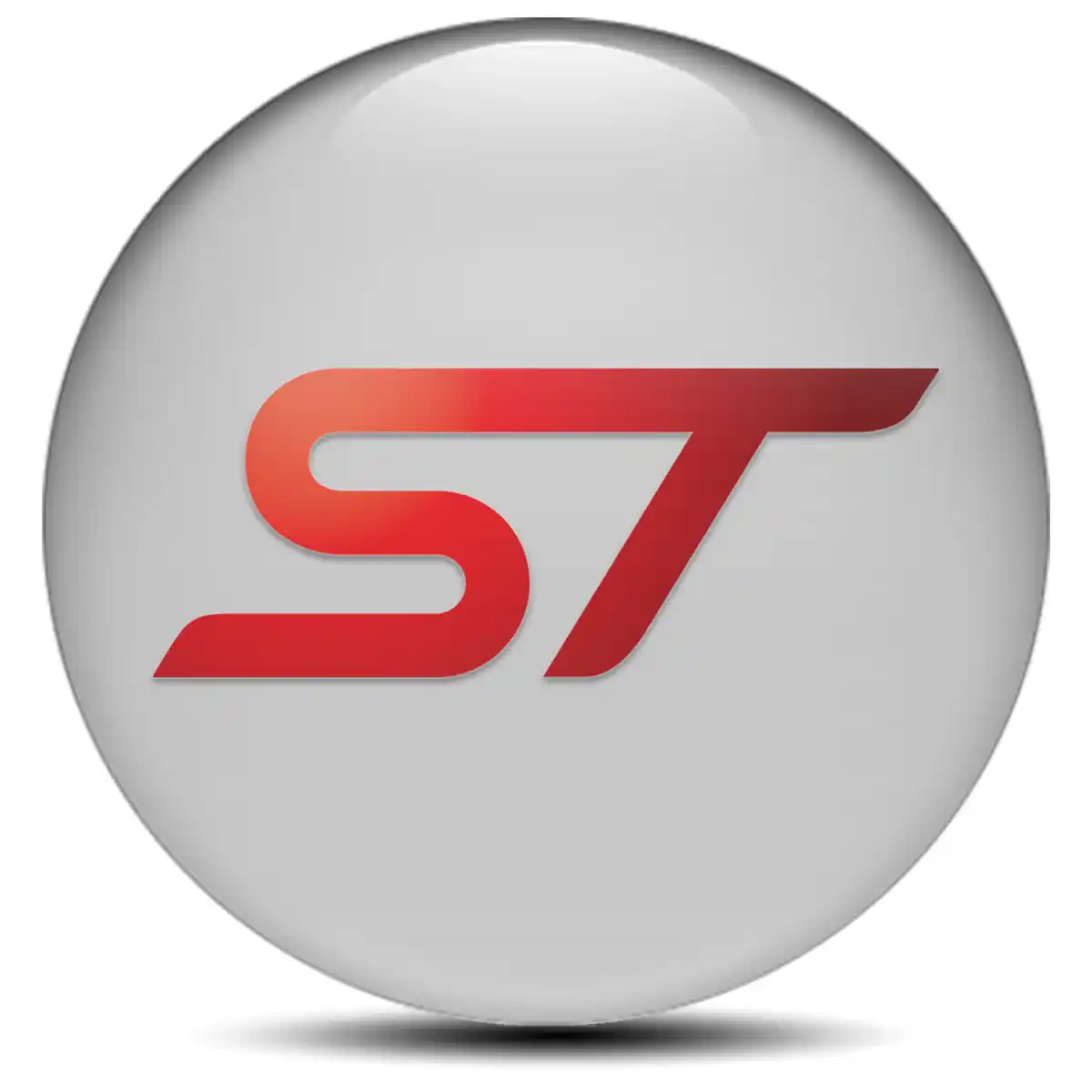 Ford ST Logo Silicone Emblem Stylish Design