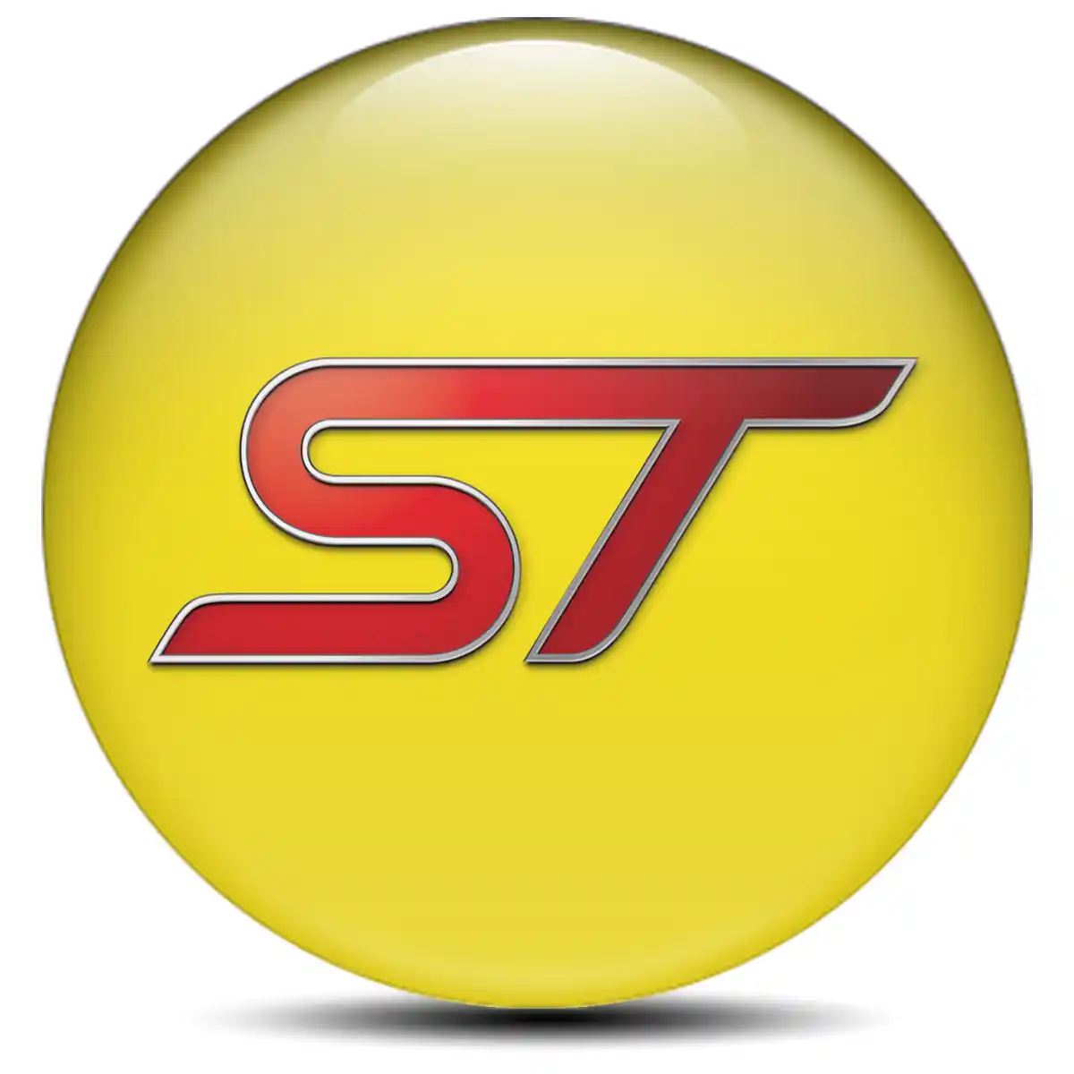 Ford ST Silicone Emblem Stylish Design