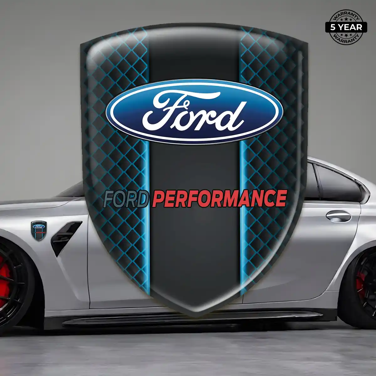 Ford Sticker Sleek Style
