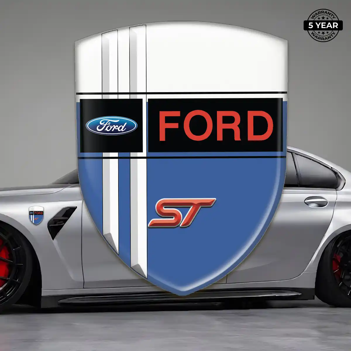 Ford Vehicle Logo Sticker Sleek Style