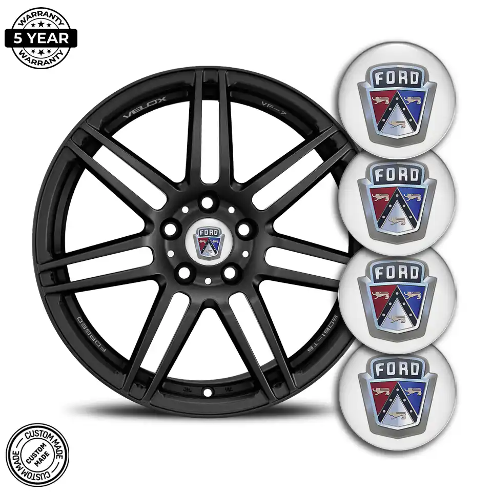Ford Wheel Emblem Self-Adhesive Stylish Design