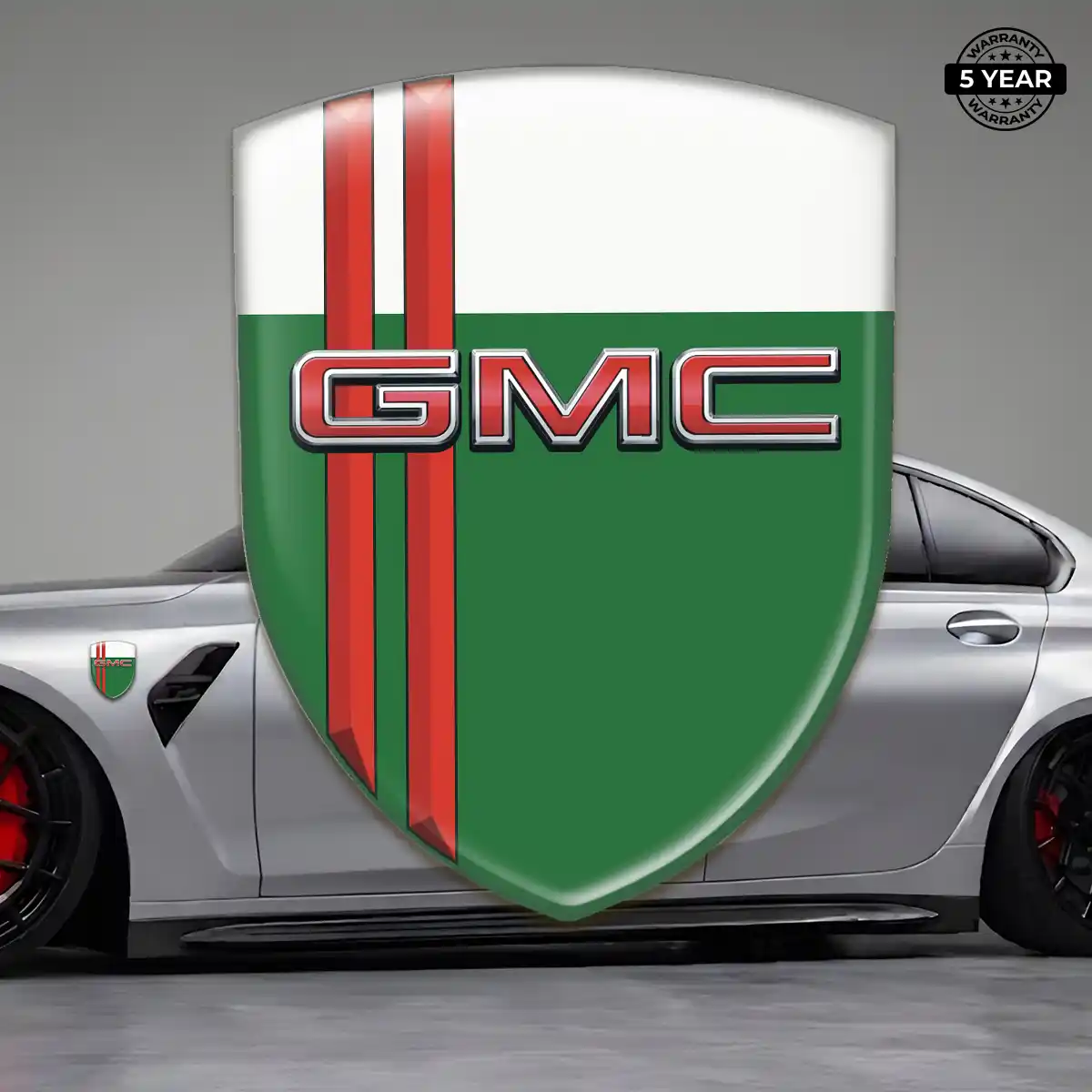 GMC 3D Badge Sticker Elite Finish