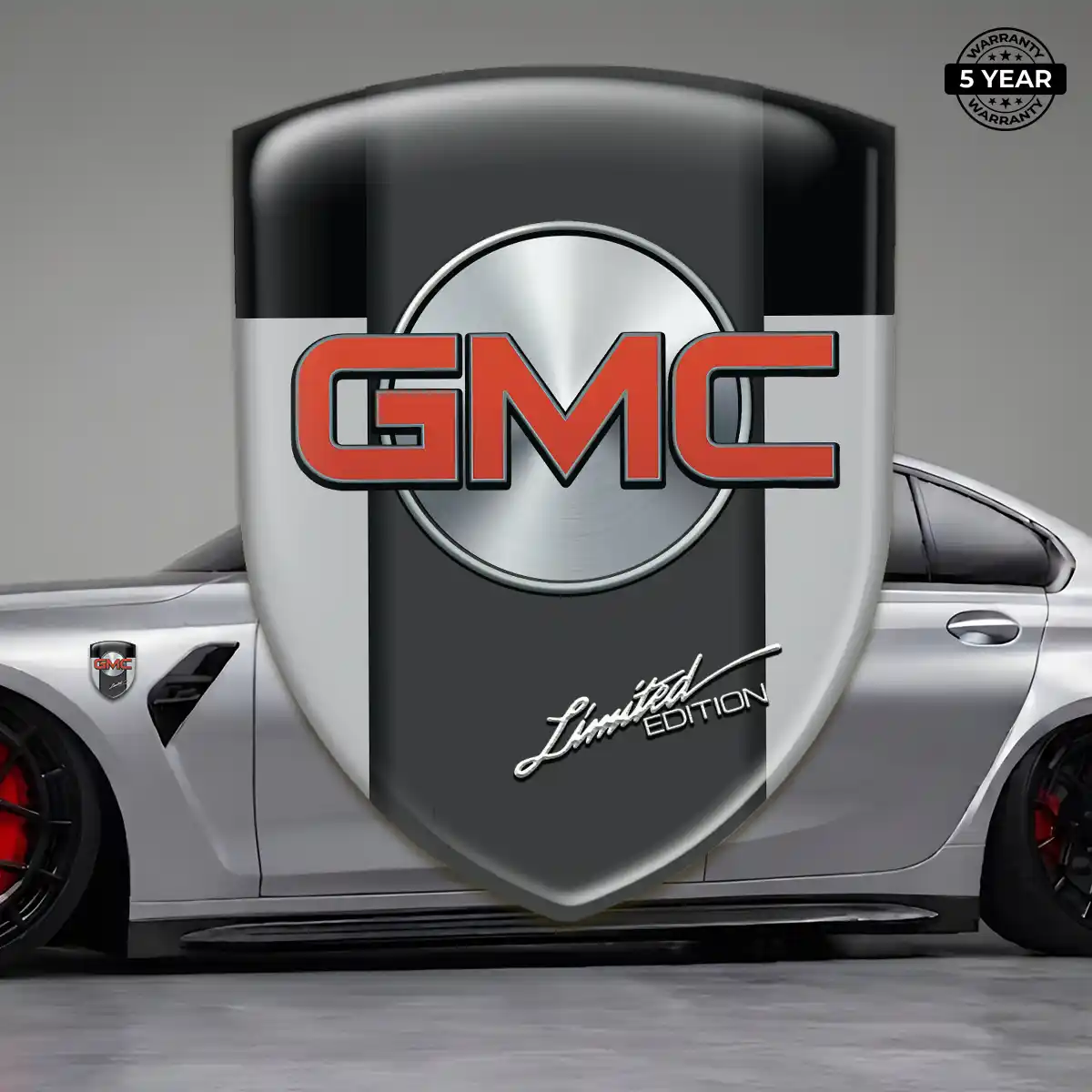 GMC 3D Badge Sticker Noble Edition