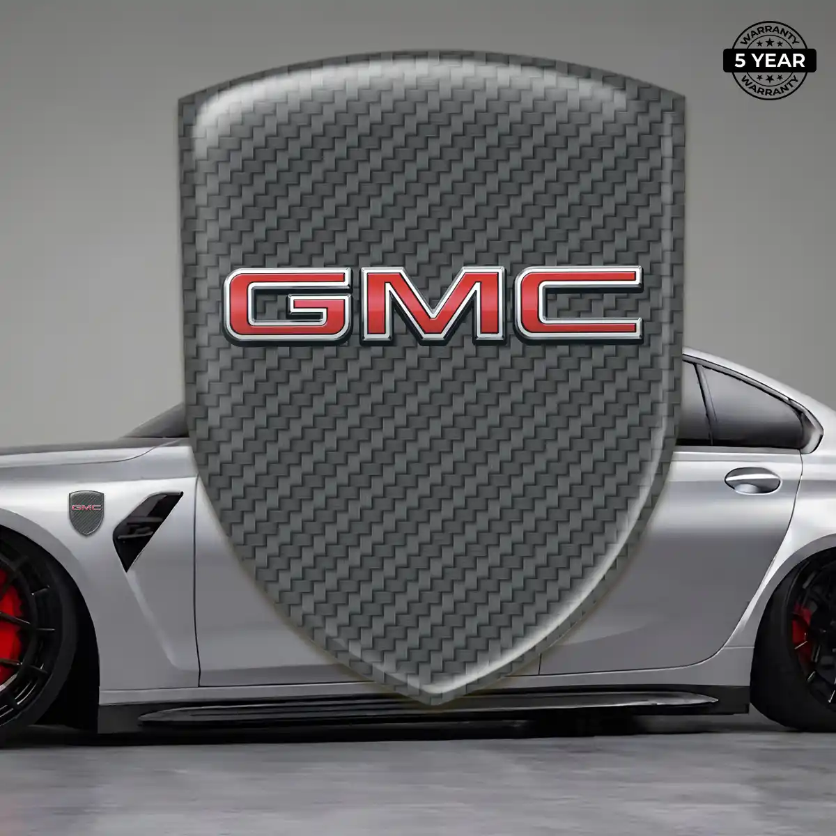 GMC 3D Badge Sticker Prime Quality