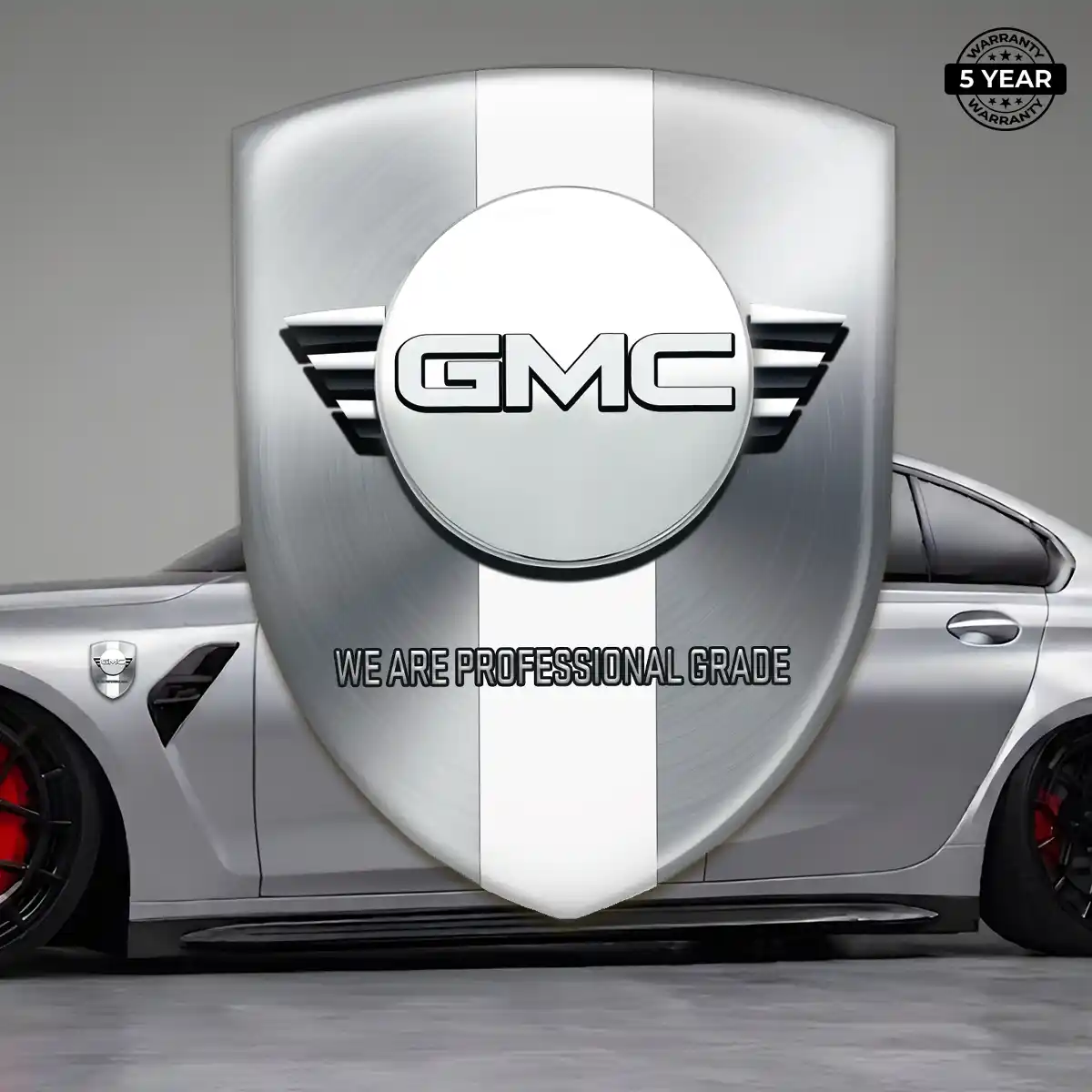GMC 3D Badge Sticker Signature Grade