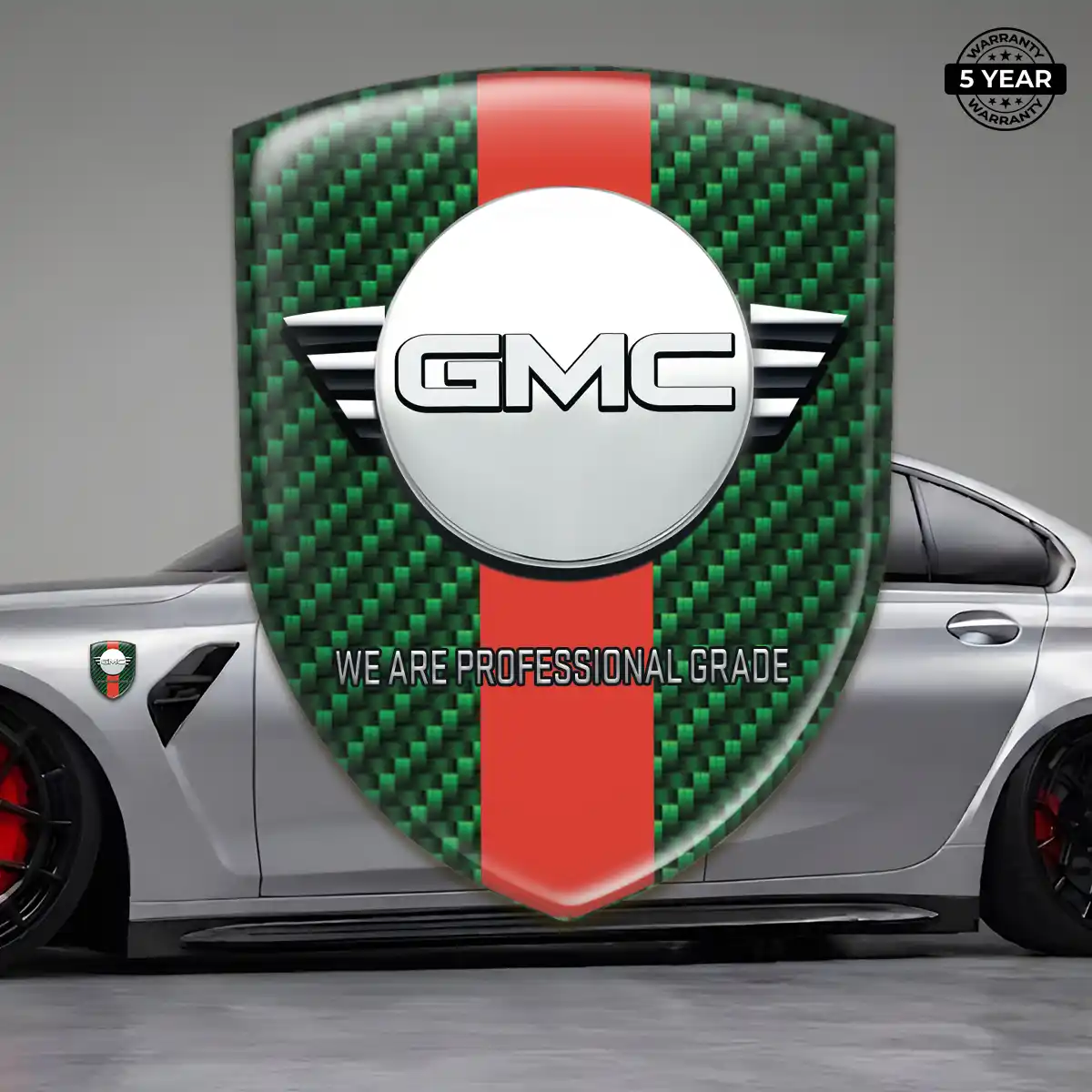 GMC 3D Domed Sticker Elite Finish
