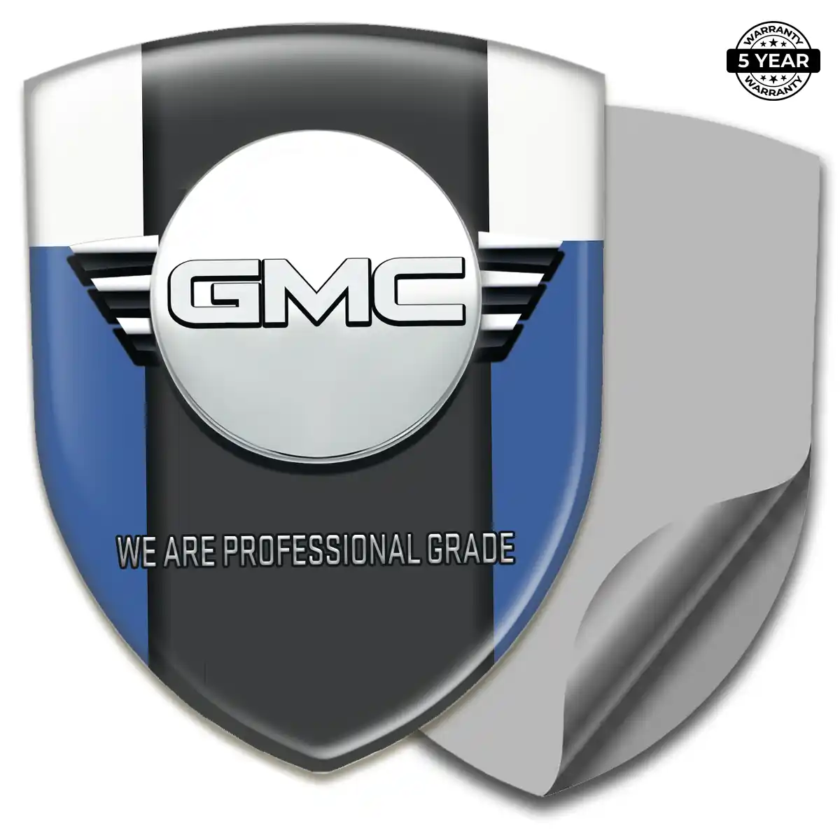 GMC 3D Domed Sticker Resin Elite