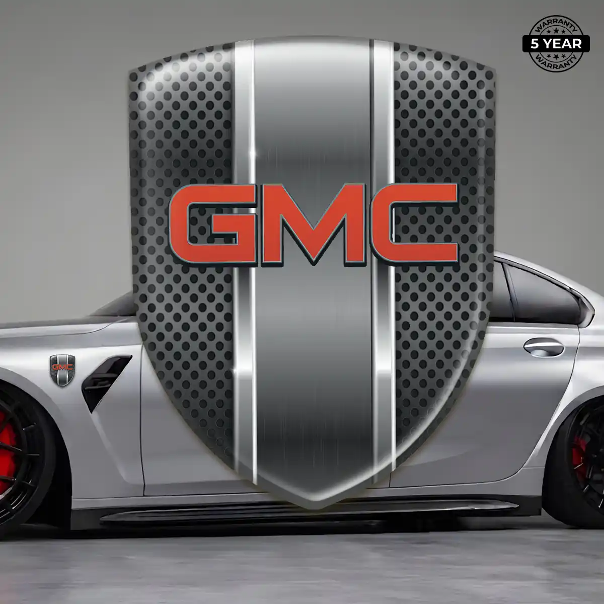 GMC 3D Domed Sticker Resin Luxe