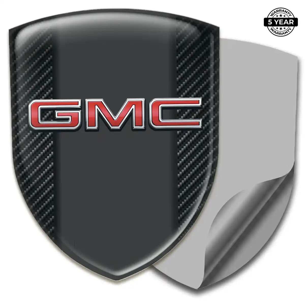 GMC 3D Domed Sticker Signature Grade