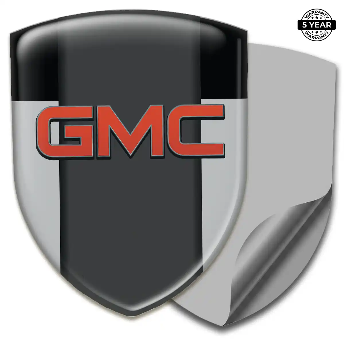 GMC 3D Emblem Sticker Deluxe Edition
