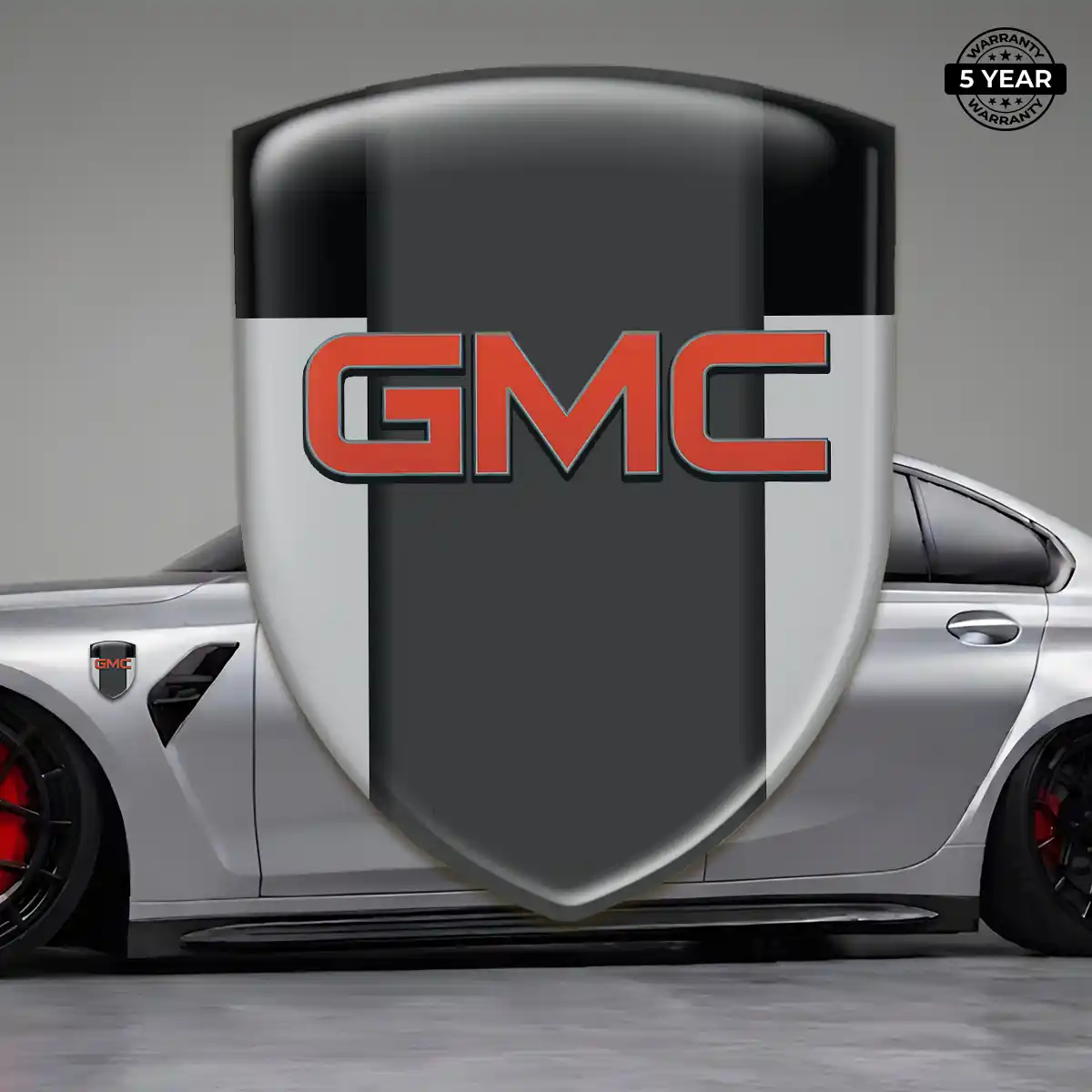 GMC 3D Emblem Sticker Deluxe Edition