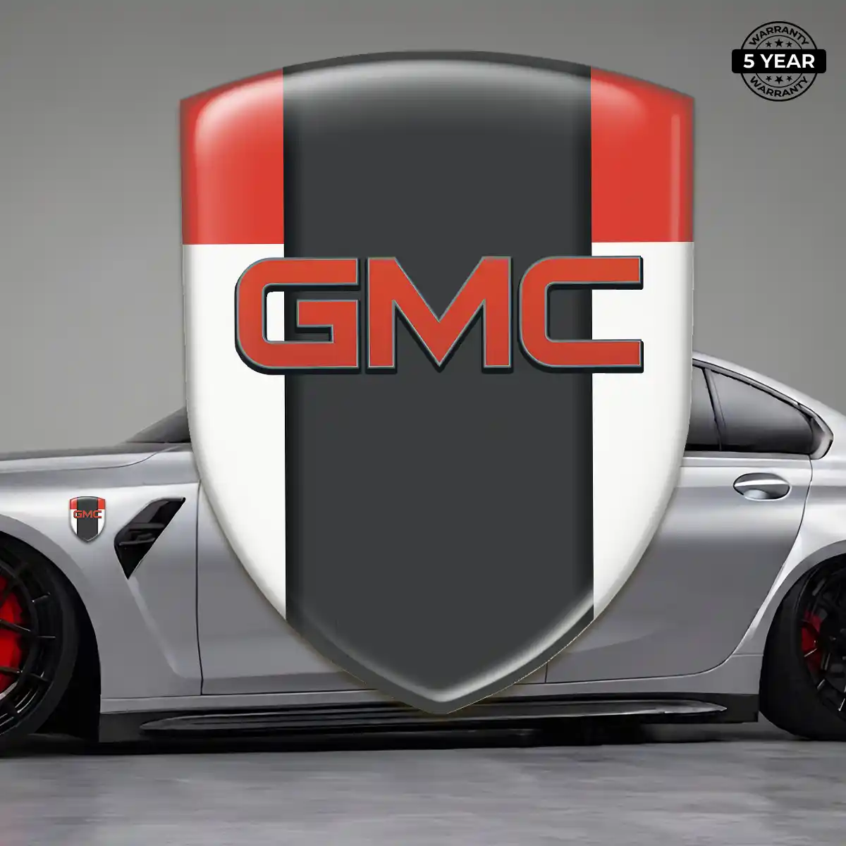 GMC 3D Emblem Sticker Elite Edition
