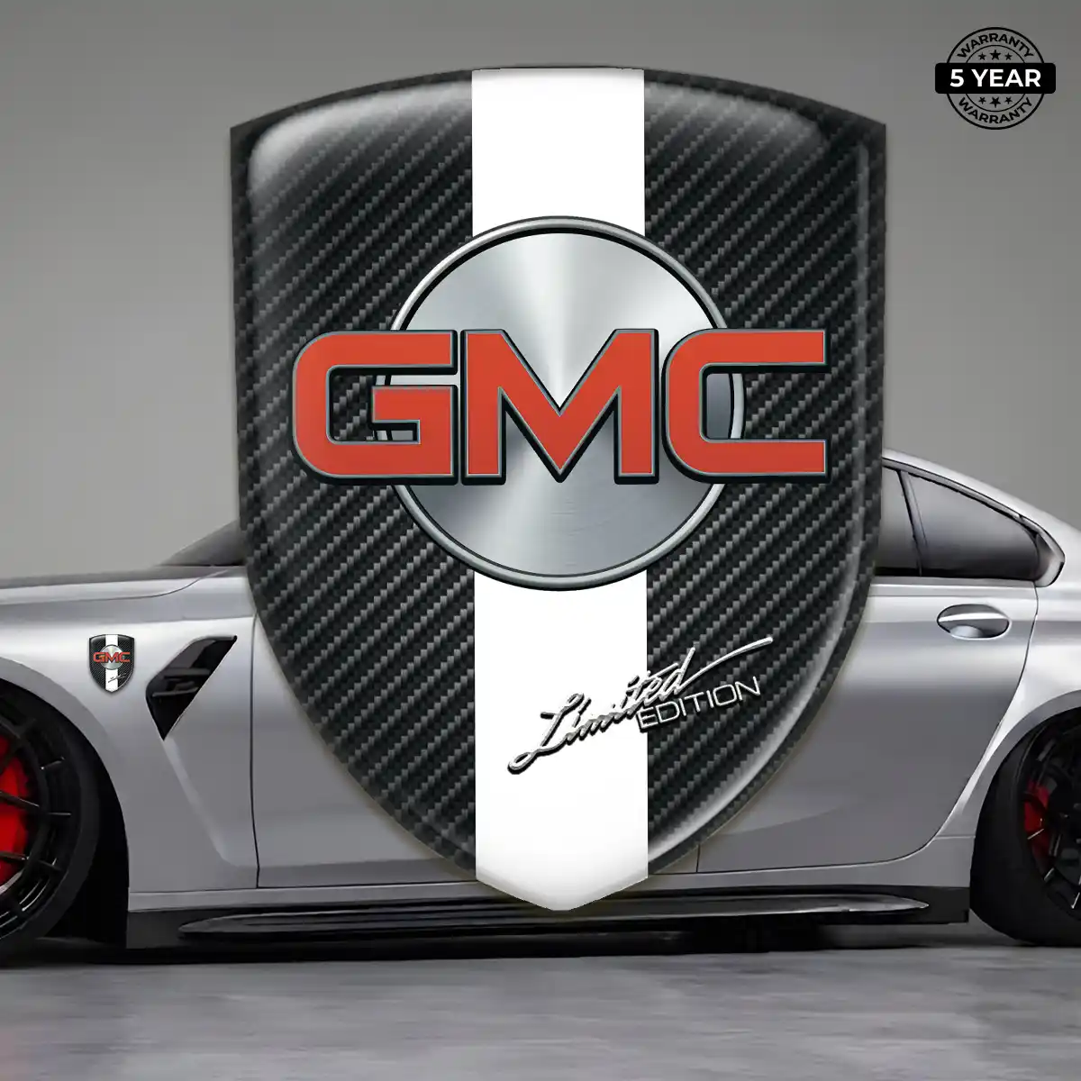 GMC 3D Emblem Sticker Noble Edition