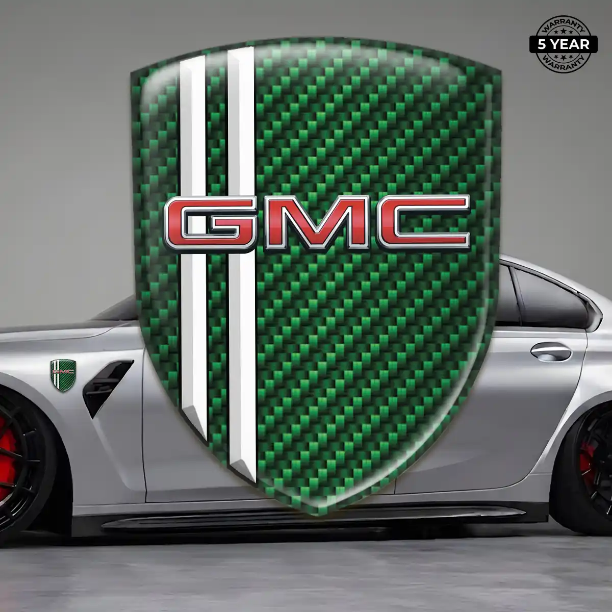 GMC 3D Emblem Sticker Opulent Line