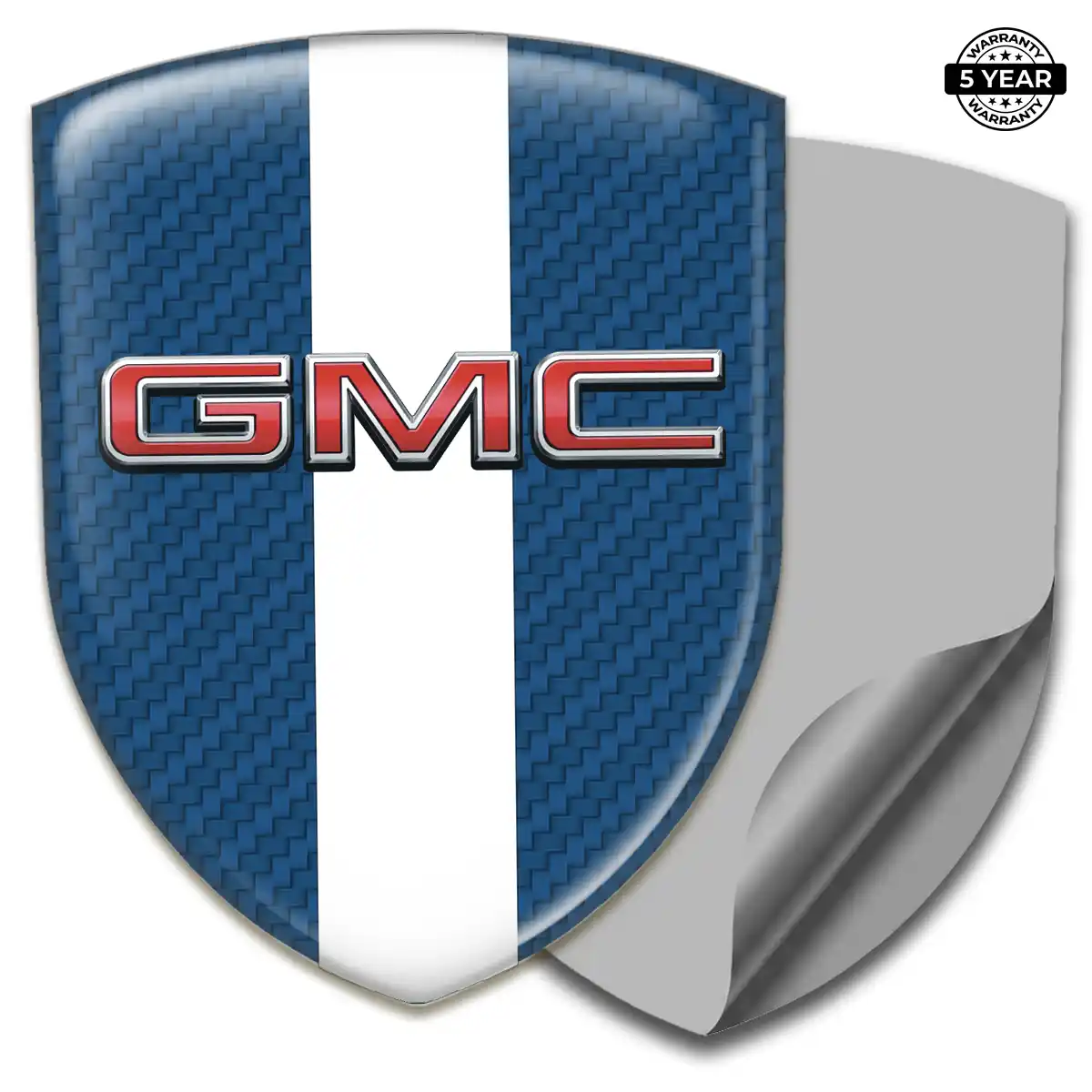 GMC 3D Emblem Sticker Premium Dome