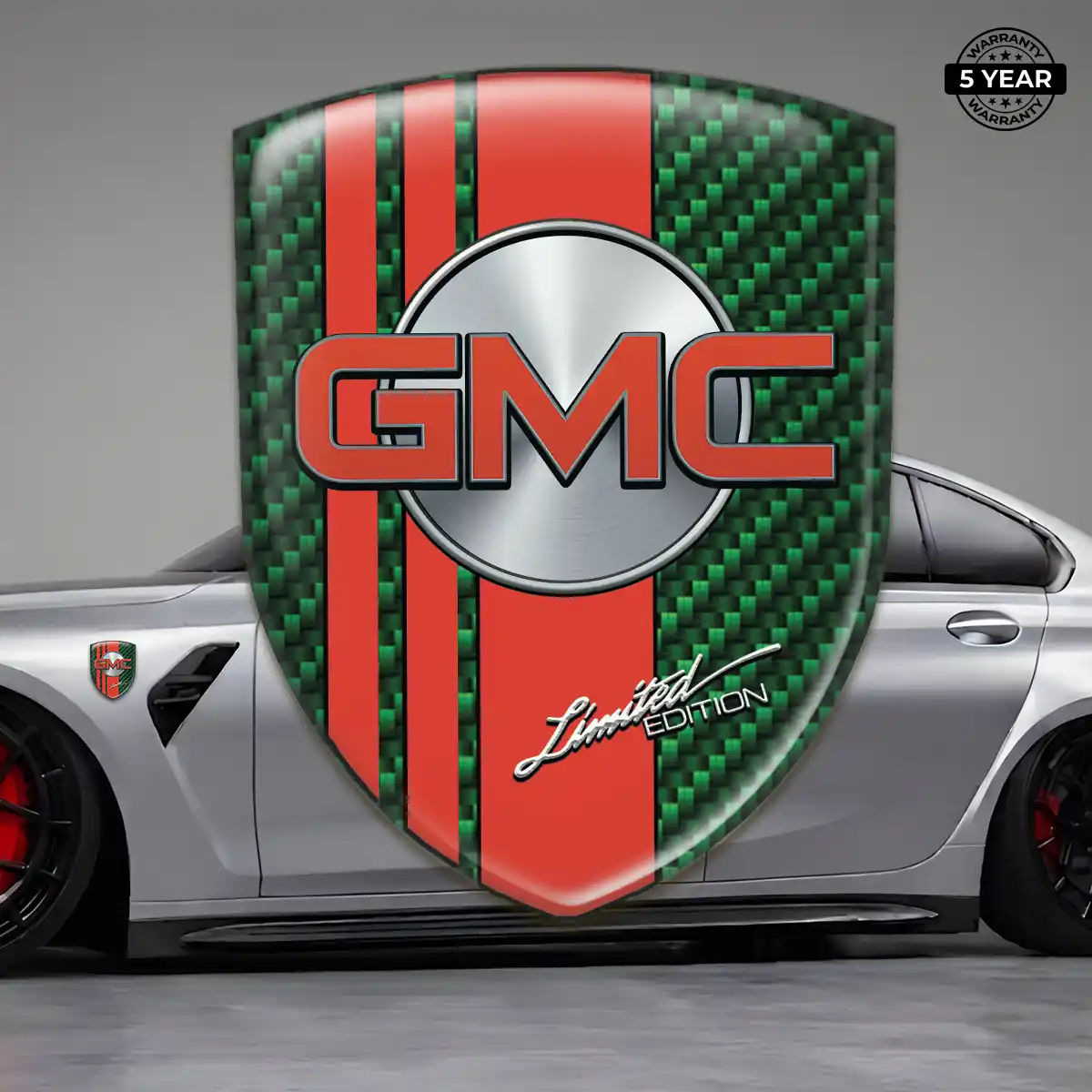 GMC 3D Emblem Sticker Prime Quality