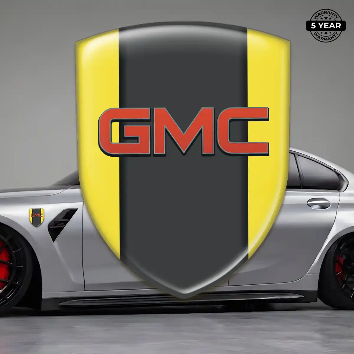 GMC 3D Emblem Sticker Resin Elite