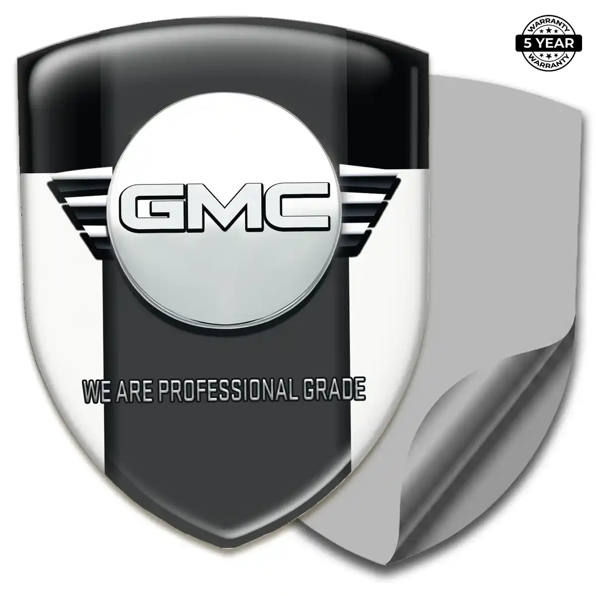 GMC 3D Emblem Sticker Signature Grade