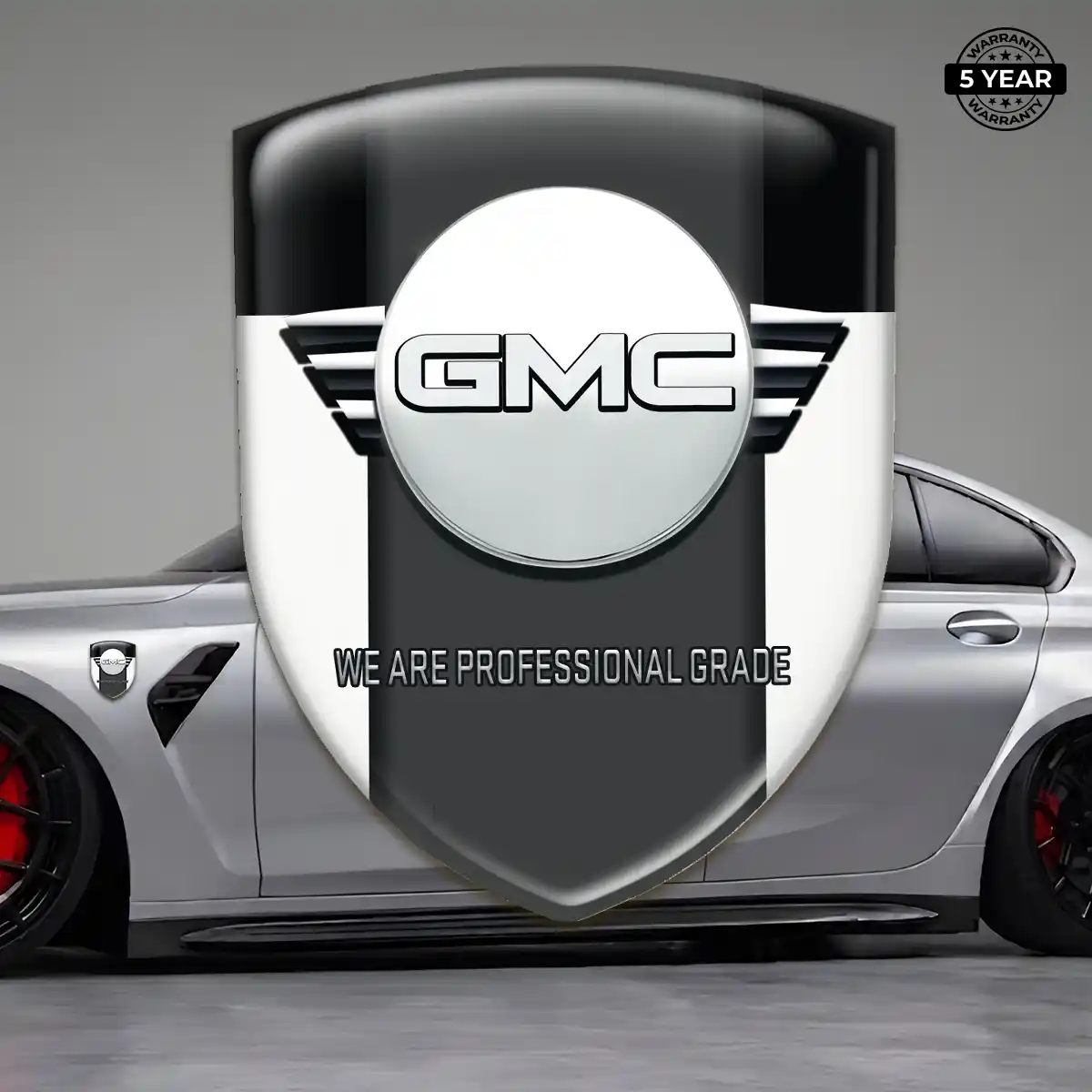 GMC 3D Emblem Sticker Signature Grade