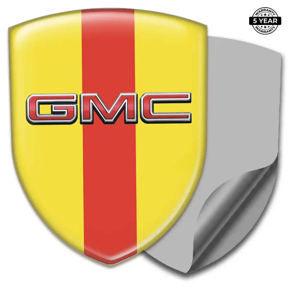 GMC 3D Emblem Sticker Superior Craft
